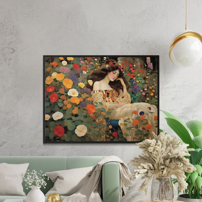 Captivating Vintage Cottage Landscape Impressionis Poster (Creator Uploaded)