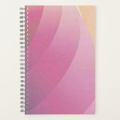 captivating whirlwind Soft Color Gradient Design Notebook