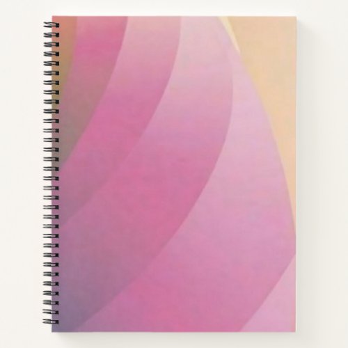 captivating whirlwind Soft Color Gradient Design Notebook