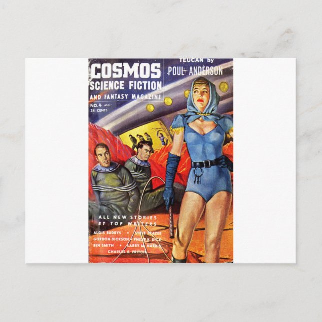 Captive Astronauts Postcard (Front)