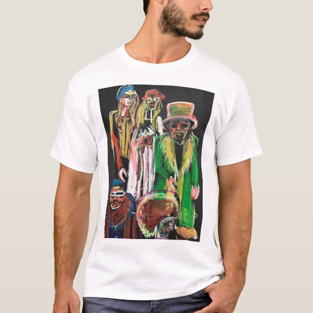 Captqain Beefheart & His Magic Band [Chalkboard] T-Shirt (Front)