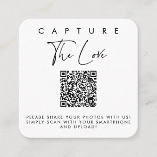 Capture he Love Cards with QR Code