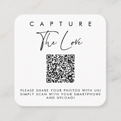 Capture he Love Cards with QR Code