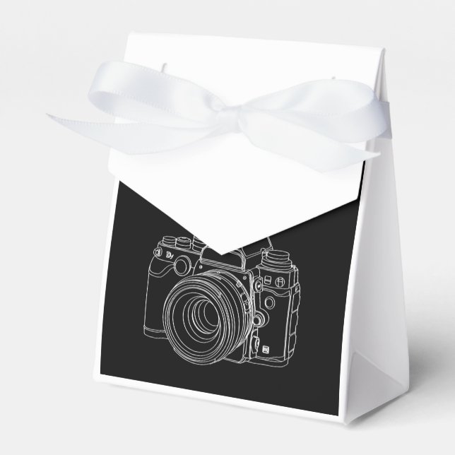 Capture Moment Camera Photography Photographer Favor Boxes (Front Side)