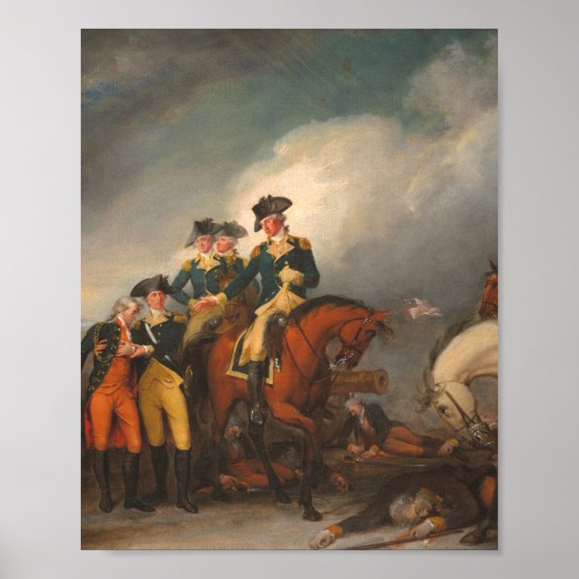 Capture Of The Hessians At Trenton - John Trumbull Poster (Front)