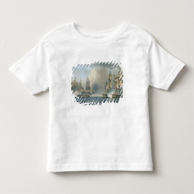 Capture of the Pomone by HMS Arethusa off Cuba in Toddler T-shirt (Front)