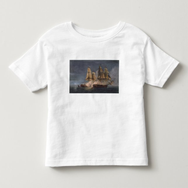 Capture of the Thetis by HMS Amethyst, 10th Novemb Toddler T-shirt (Front)