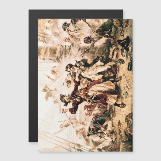 Capture, Pirate Blackbeard, Queen Anne's Revenge (Front/Back)