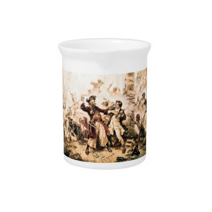 Capture, Pirate Blackbeard, Queen Anne's Revenge Beverage Pitcher