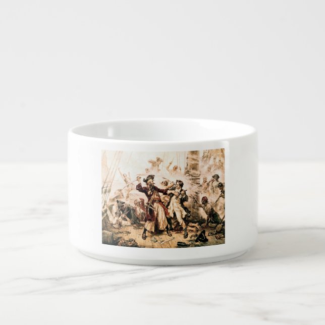 Capture, Pirate Blackbeard, Queen Anne's Revenge Bowl (Center)