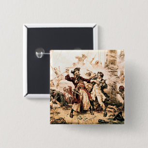 Capture, Pirate Blackbeard, Queen Anne's Revenge Button