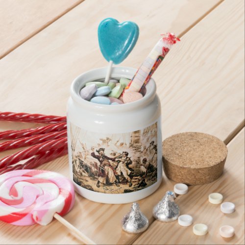 Capture Pirate Blackbeard Queen Annes Revenge Candy Jar