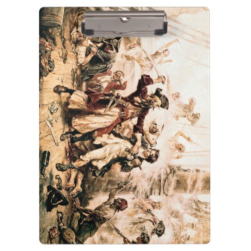 Capture Pirate Blackbeard Queen Annes Revenge Clipboard