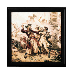 Capture, Pirate Blackbeard, Queen Anne's Revenge Gift Box