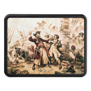 Capture, Pirate Blackbeard, Queen Anne's Revenge Hitch Cover