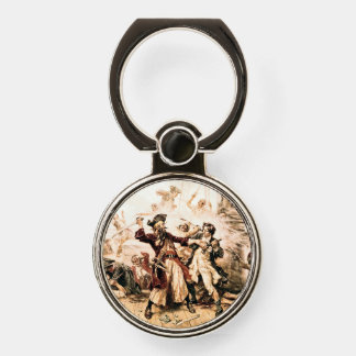Capture, Pirate Blackbeard, Queen Anne's Revenge Phone Ring Stand