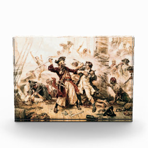 Capture, Pirate Blackbeard, Queen Anne's Revenge Photo Block