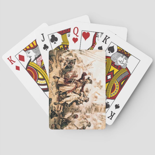 Capture, Pirate Blackbeard, Queen Anne's Revenge Poker Cards (Back)