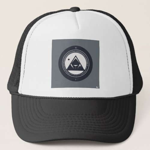 Capture the essence of gravity with a tattoo_inspi trucker hat