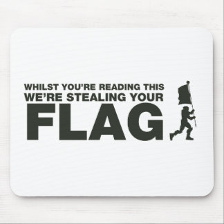 Capture The Flag - Gamer, Gaming, Video Games Mouse Pad