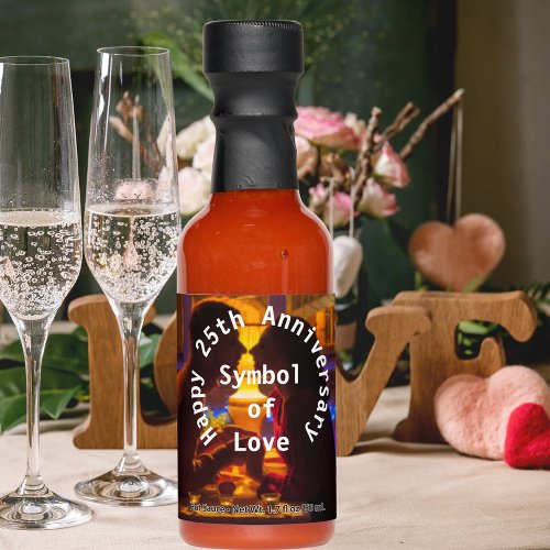 Capture the Flavor of Love Custom Wedding Photo  Hot Sauces