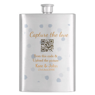 Capture the love add QR scan upload picture blue o Flask