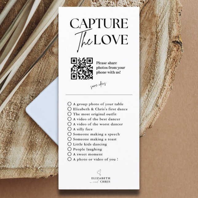 Capture The Love Photo I Spy Wedding Game scavenge Menu (Creator Uploaded)