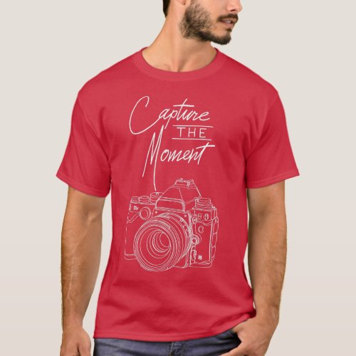 Capture The Moment Camera Photography Shirt for Ph
