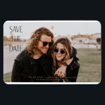Capture the Moment Photo Wedding Save the Date Magnet<br><div class="desc">Capture the Moment Photo Save the Date Flexible Magnet.</div>