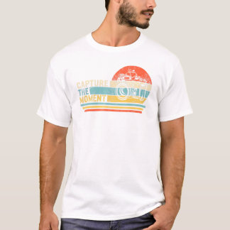 Capture The Moments Camera Photographer Photograph T-Shirt