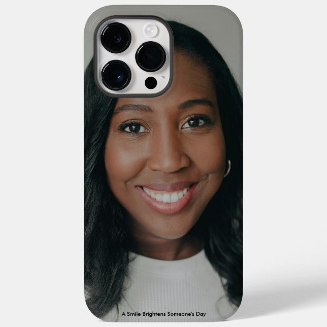 Capture Your Smile On This Personalized Phone Case (Back)