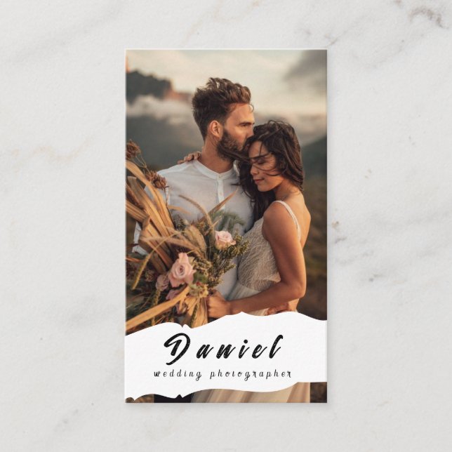 Capture Your Special Day ,Professional Photography Business Card (Front)