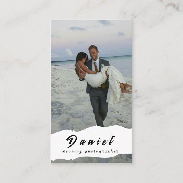 Capture Your Special Day ,Professional Photography Business Card (Front)