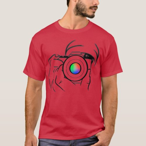 Captured  Abstract Photography Design  2  T_Shirt