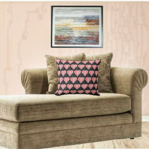 Captured Heart Throw Pillow