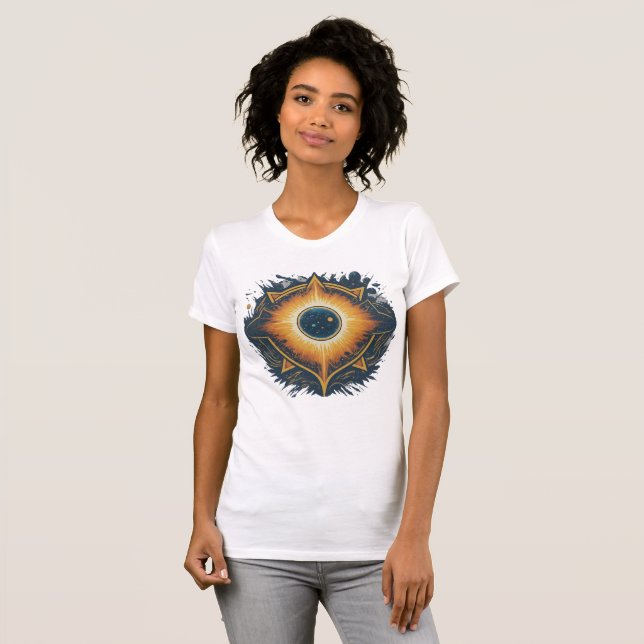 Captured in the CosmosT-Shirt T-Shirt (Front Full)