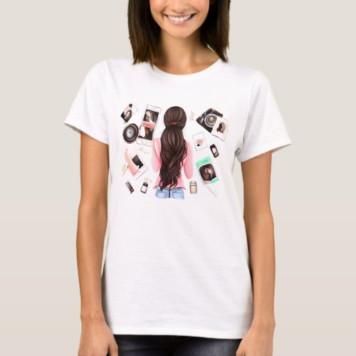 Captured moments photography  T_Shirt
