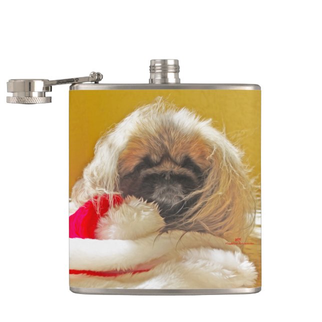Captured Santa Flask (Opened)