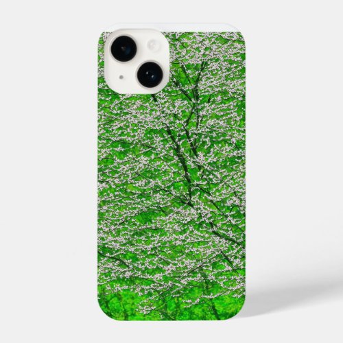 Captures the essence of spring floral iPhone 14 case