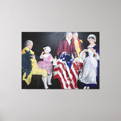 Capturing History A Timeless Tribute to the Firs Canvas Print
