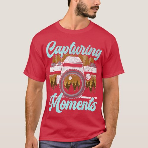 Capturing Moments Photography Camera Picture Photo T_Shirt
