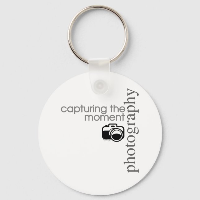 Capturing The Moment Keychain (Front)