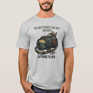 Capturing The Wild- Wildlife Photography Adventure T-Shirt