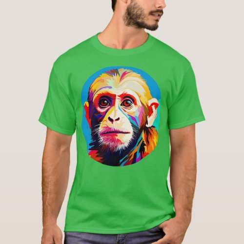Capuchin monkey 6 T_Shirt