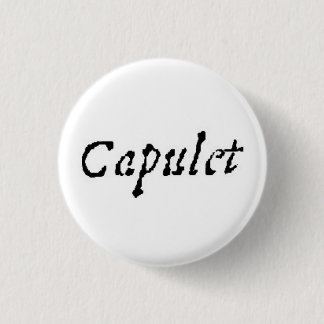 Capulet Pinback Button