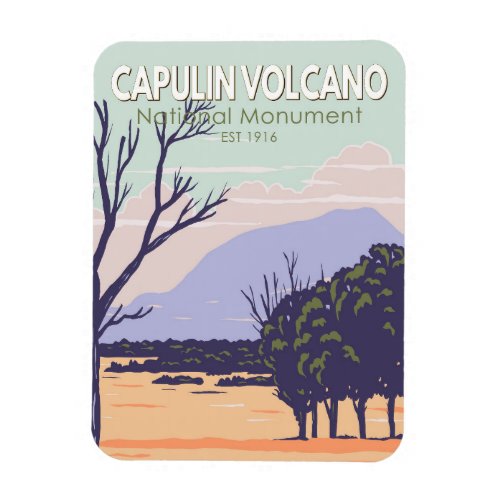 Capulin Volcano National Monument Vintage Magnet