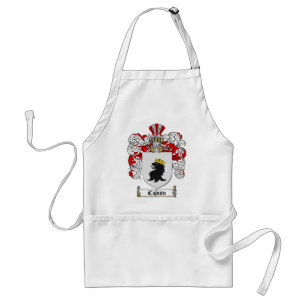 CAPUTO FAMILY CREST -  CAPUTO COAT OF ARMS ADULT APRON