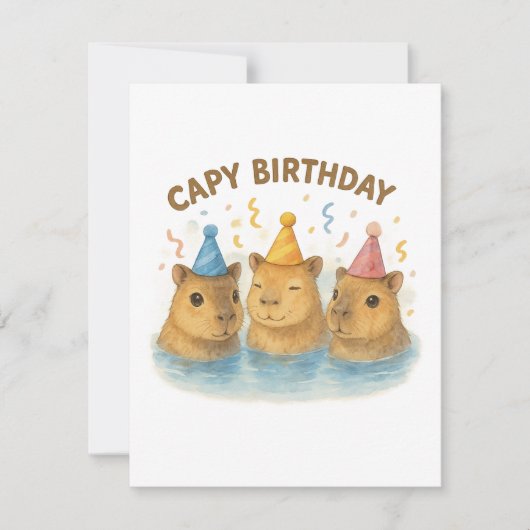 Capy Birthday (Front)