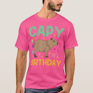 Capy Birthday Cappybara Capybara T-Shirt