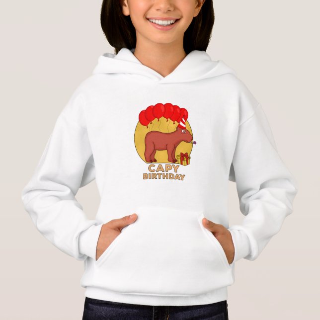 Capy Birthday Hoodie (Front)